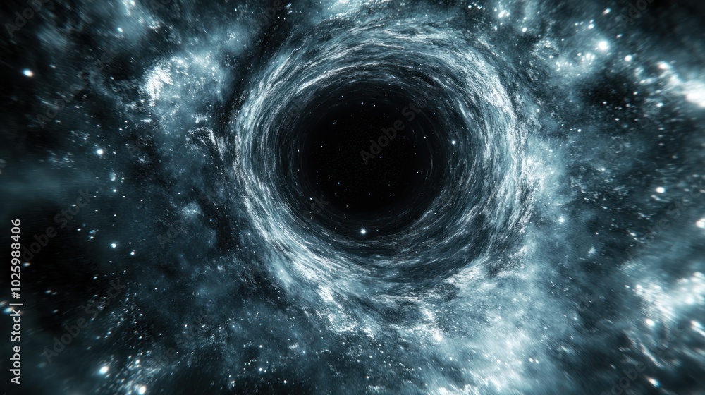 Fototapeta premium Black Hole in Space