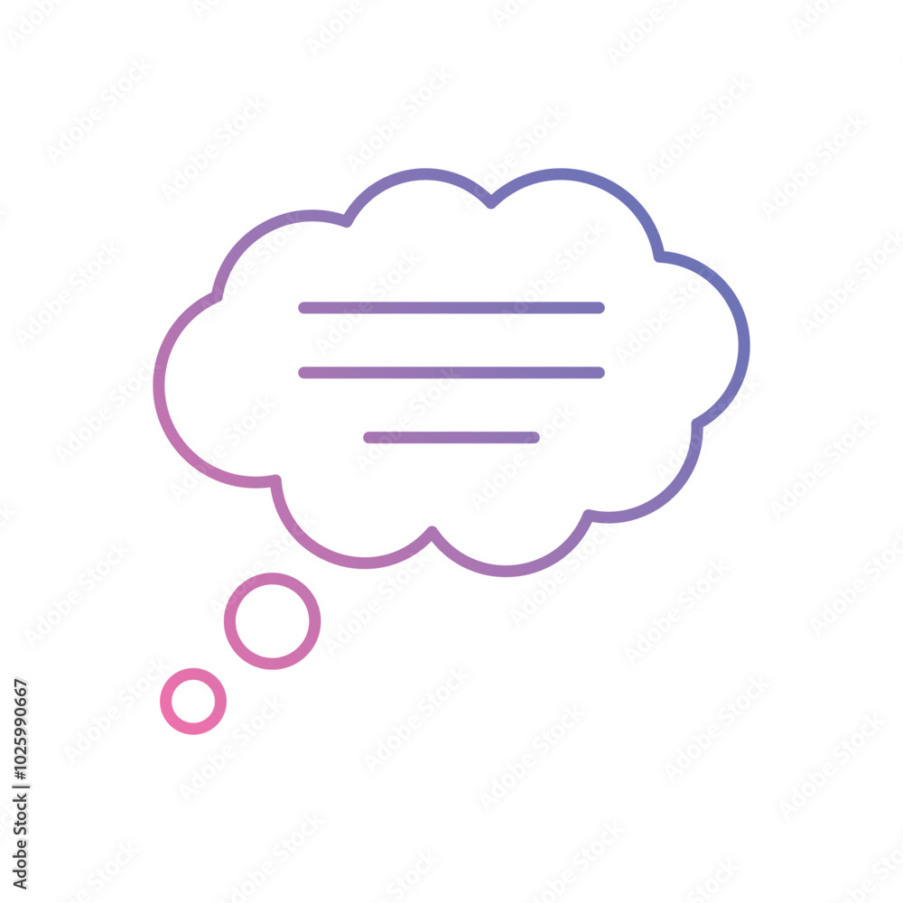 Speech Bubble vector icons stock illustration Speech Bubble vector icons stock illustration