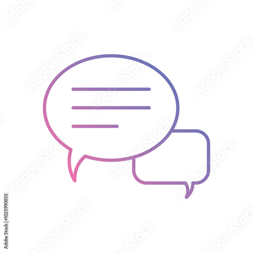 Commuication vector icons stock illustration