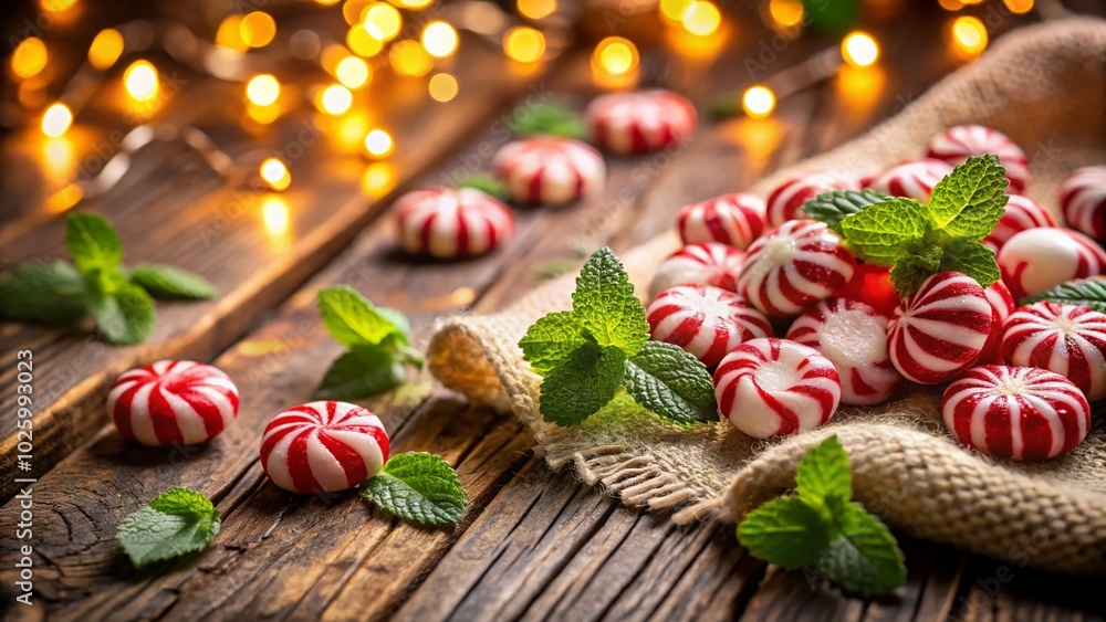 Red and White Mint Candy: Sweet Treats for the Holidays Red and White Mint Candy: Sweet Treats for the Holidays