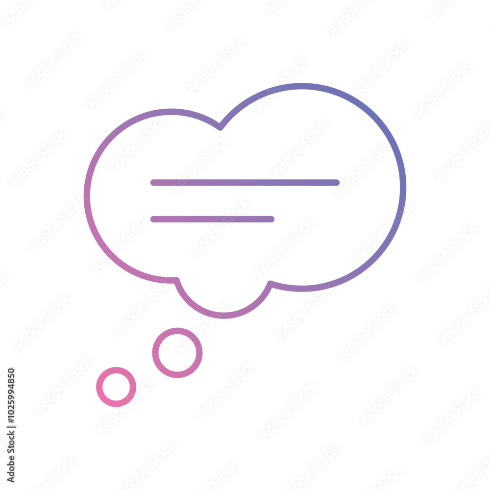 Speech Bubble vector icons stock illustration Speech Bubble vector icons stock illustration