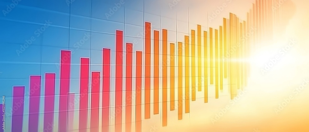 Clear Gantt Chart Design with Colorful Elements Clear Gantt Chart Design with Colorful Elements