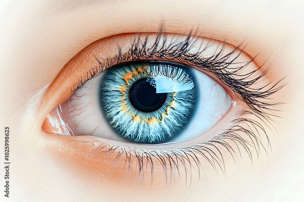 A close up of human eye A close up of human eye
