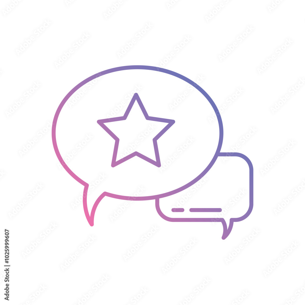 Favourite Chat vector icons stock illustration Favourite Chat vector icons stock illustration