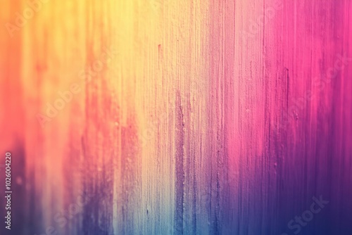 Vibrant soft colorful transition background with texture. Dreamy pale holographic blurred surface banner image. Lively digital distortion creates a sentimental, classic atmosphere