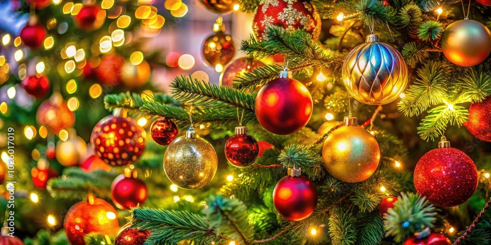 Create a warm festive ambiance with cheerful Christmas decorations, shimmering lights, and a gracefully adorned Christmas tree, perfect for celebrating this joyous season. Create a warm festive ambiance with cheerful Christmas decorations, shimmering lights, and a gracefully adorned Christmas tree, perfect for celebrating this joyous season.