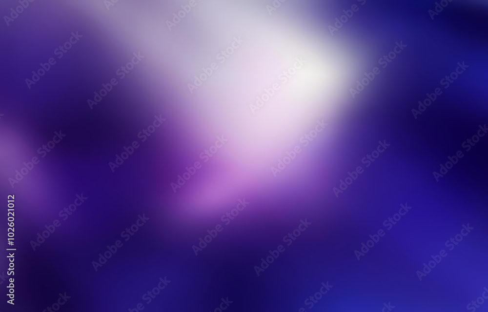 Fototapeta premium An abstract design with blurred lines and a gradient of blue, teal, and white.