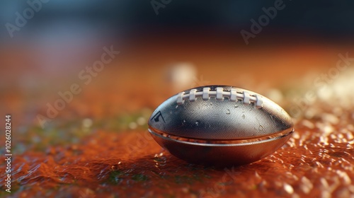 Metallic Football photo