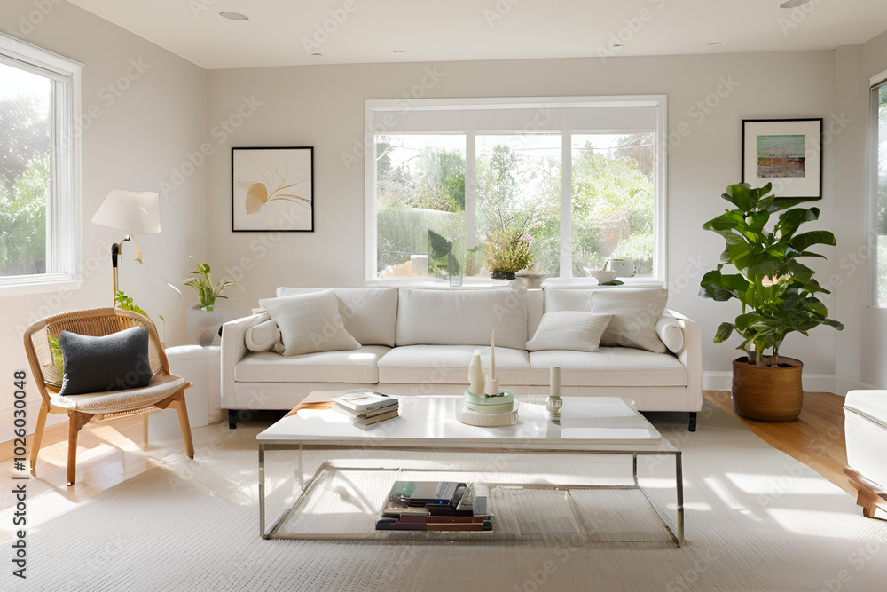 Fototapeta premium modern living room