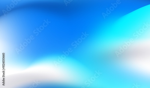 Blue and white liquid color blur abstract background wallpaper. Blue white gausian blur gradient pattern. Abstract white blue gradient liquid color texture. sky cloud abstract color