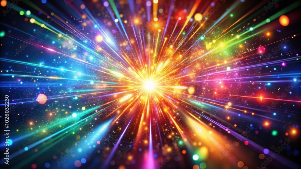 Colorful particles bursting and flashing light abstract background, Particles, Burst, Flash, Light, Abstract, Background Colorful particles bursting and flashing light abstract background, Particles, Burst, Flash, Light, Abstract, Background
