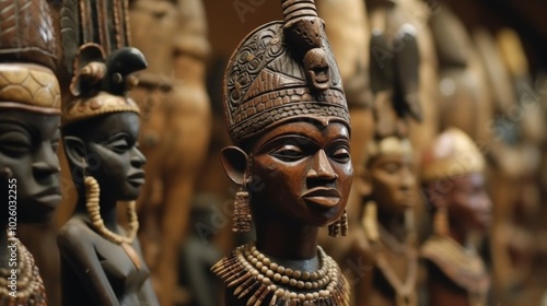 African Wooden Statues