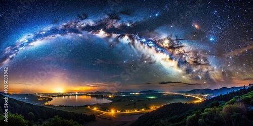 Nightscape of Sky, Horizon, and Earth: Captivating Celestial Views for Photography Enthusiasts