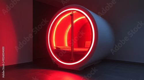 Infrared sauna pod accelerates cellular healing in spa setting