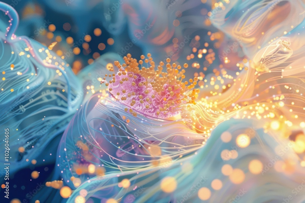 Abstract concept of human anatomy illustrating proteins, fats, and carbs in balanced harmony, with a futuristic glowing energy theme Abstract concept of human anatomy illustrating proteins, fats, and carbs in balanced harmony, with a futuristic glowing energy theme