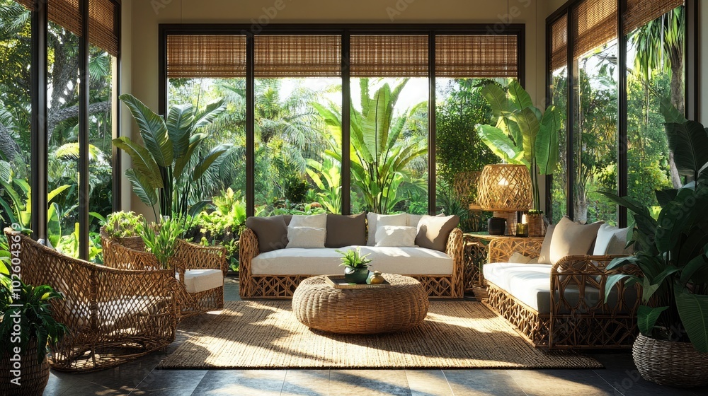 An elegant living space with a fusion of Filipino and modern decor An elegant living space with a fusion of Filipino and modern decor