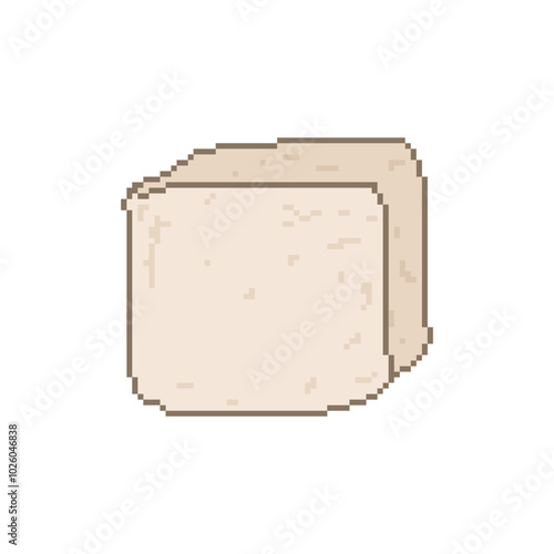 tofu traditional food pixel art