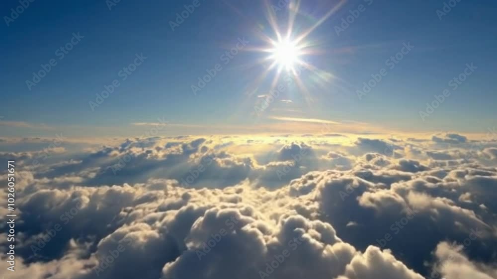 Above the White Clouds . A Heavenly Journey Through Soft, Fluffy Cloudscapes Illuminated by Radiant Sunrays in a Majestic Sky. Above the White Clouds . A Heavenly Journey Through Soft, Fluffy Cloudscapes Illuminated by Radiant Sunrays in a Majestic Sky.