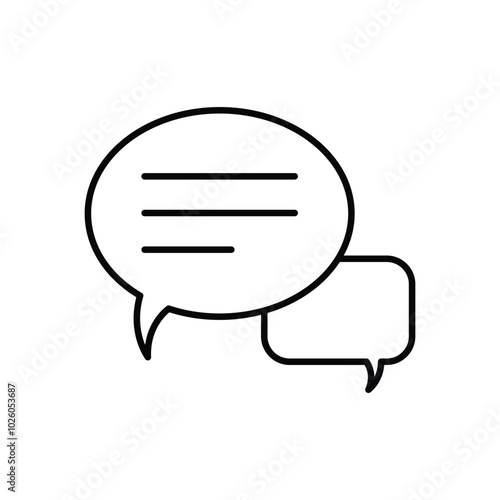 Commuication vector icons stock illustration