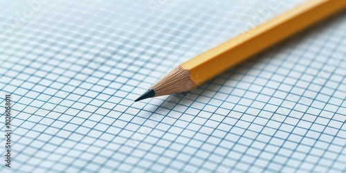 Detailed perspective drawing on graph paper.