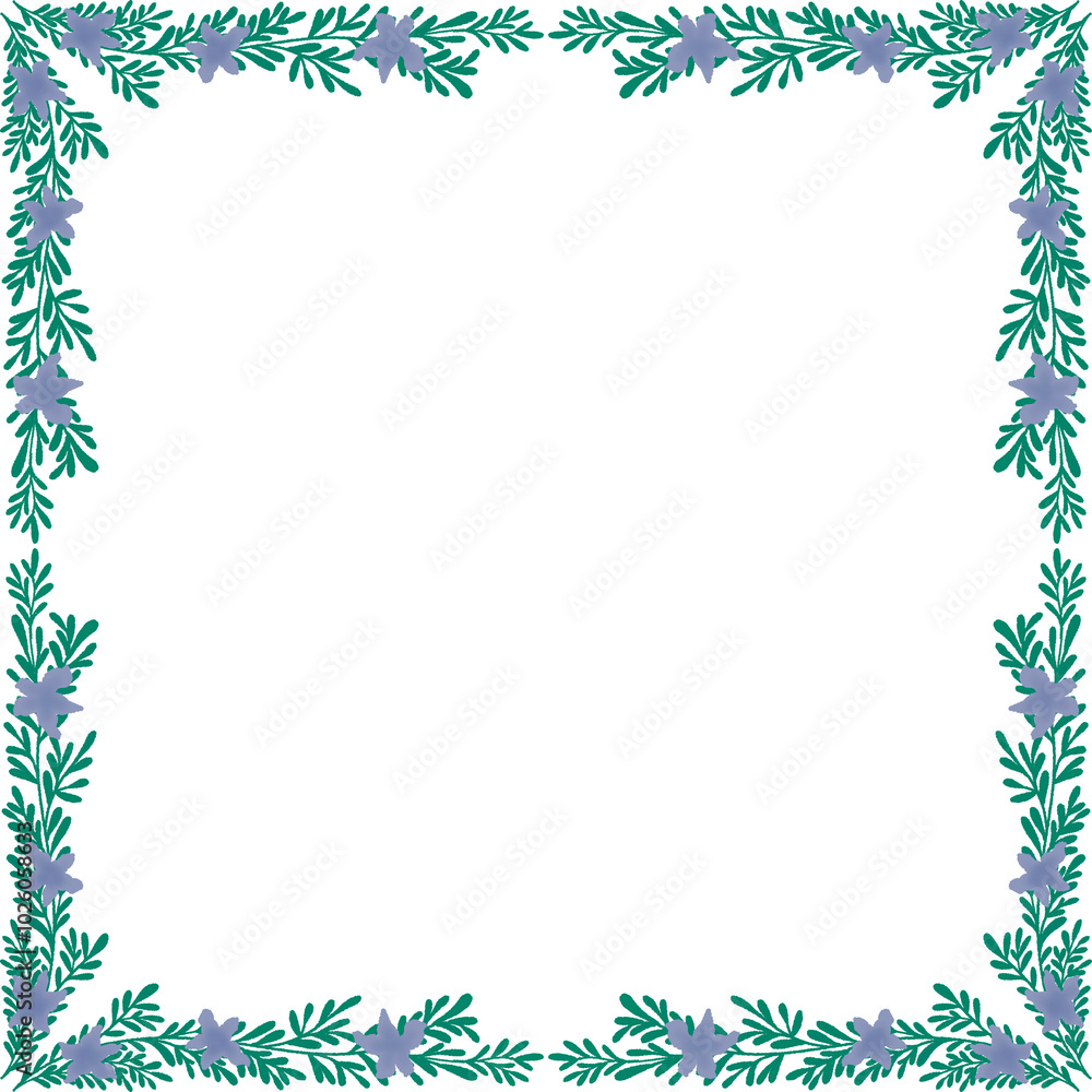 Flower frame Flower frame