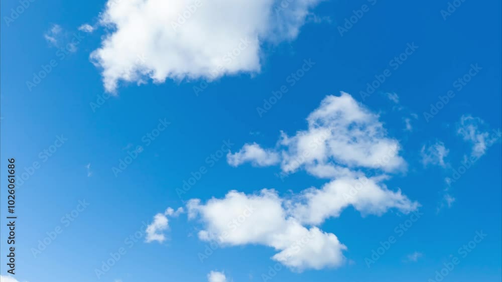 青空・雲・タイムラプス 青空・雲・タイムラプス