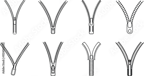 Various Zipper Designs: Styles, Types, and Options
