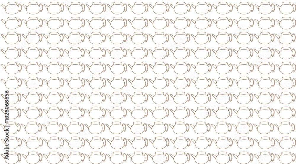 Tea pot abstract pattern background vector texture and tea pot vector background Tea pot abstract pattern background vector texture and tea pot vector background