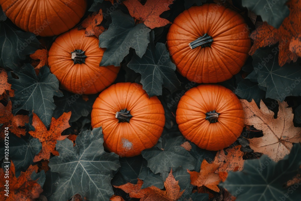 aggressively festive fall teams background with pumpkins, pumpkin spice lates, autumn leaves, and fall mood aggressively festive fall teams background with pumpkins, pumpkin spice lates, autumn leaves, and fall mood