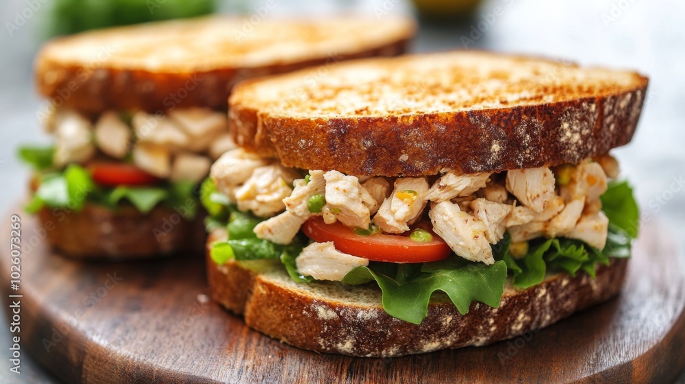 Delicious Chicken Salad Sandwich Delicious Chicken Salad Sandwich