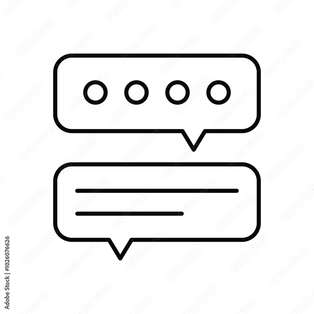 Commuication vector icons stock illustration Commuication vector icons stock illustration