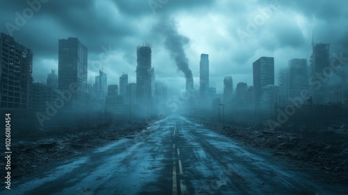 Post-Apocalyptic Cityscape