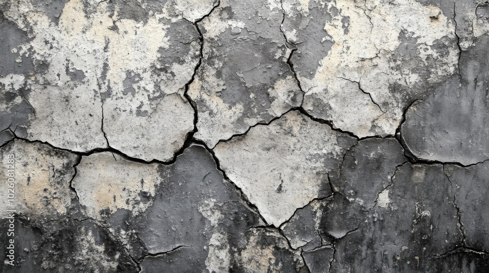 Cracked Concrete Wall Texture Cracked Concrete Wall Texture