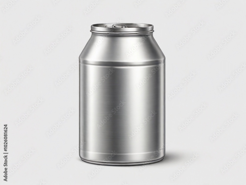 Detailed Aluminium Milk Can Image – Perfect for Product Displays Detailed Aluminium Milk Can Image – Perfect for Product Displays