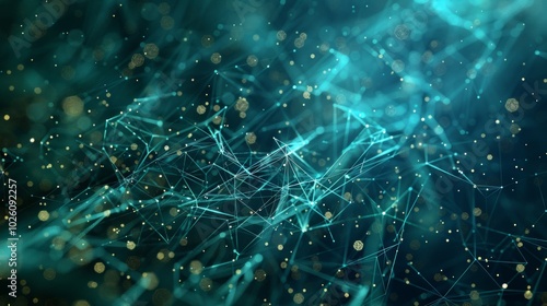 Abstract Visualization of Quantum Internet Data Exchange