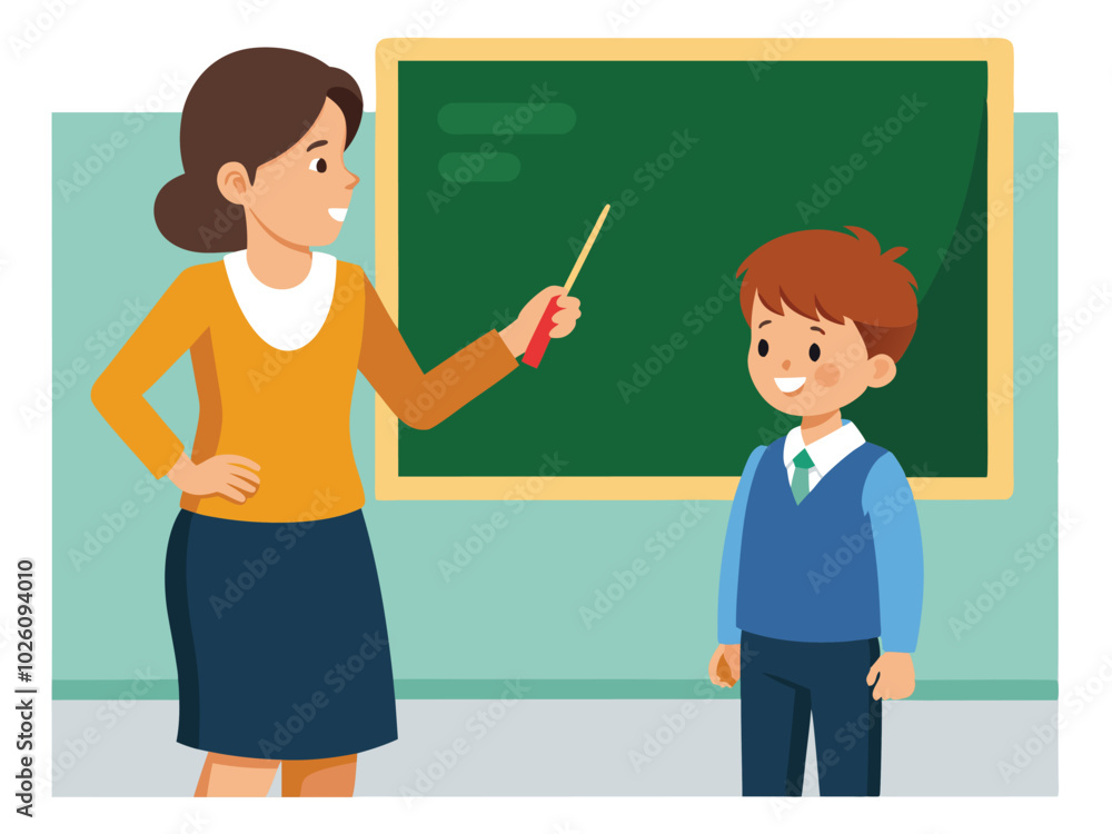 teacher and student teacher and student