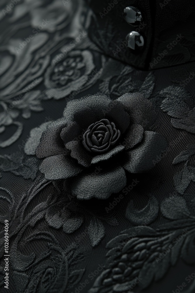 Luxurious ornate fabrics with embossed or intricate embroidered patterns are used as a background. Luxurious ornate fabrics with embossed or intricate embroidered patterns are used as a background.