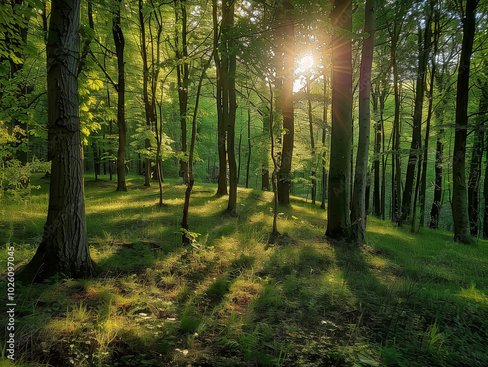 Fototapeta premium Wald