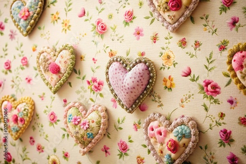 Mother's Day Inspired Tilt-Shift Stitch Wallpaper Design for Home Decor