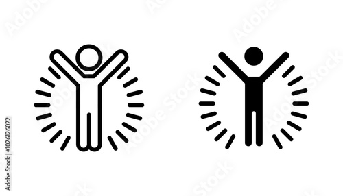 Success icon concept. Stock vector