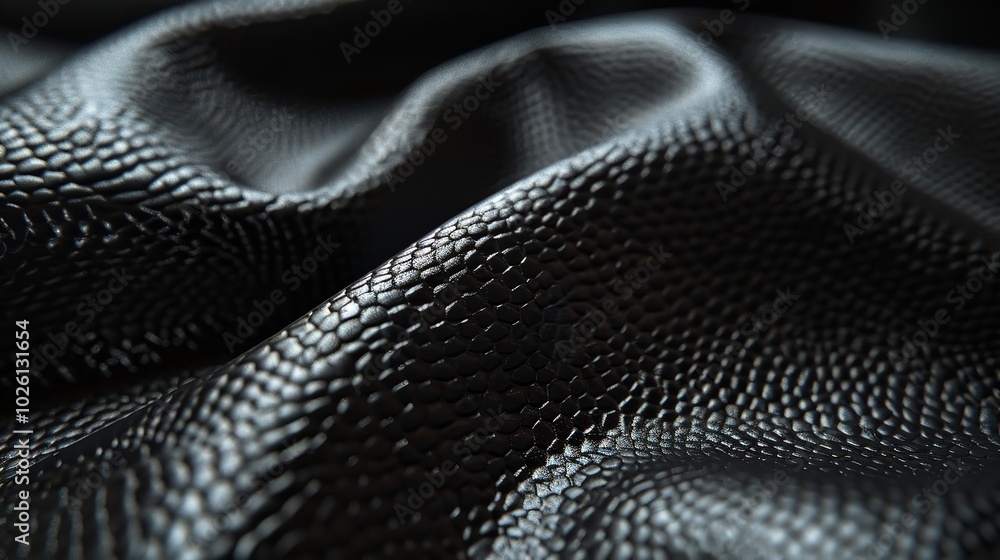 Close up of black leather texture Close up of black leather texture