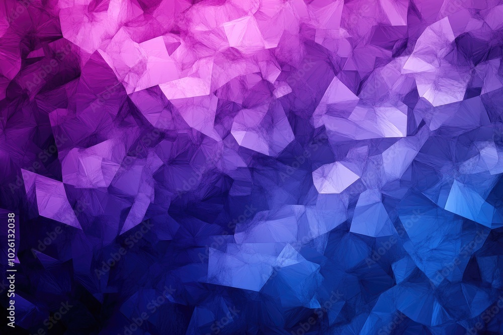 Abstract Geometric Pattern with Purple and Blue Hues Abstract Geometric Pattern with Purple and Blue Hues