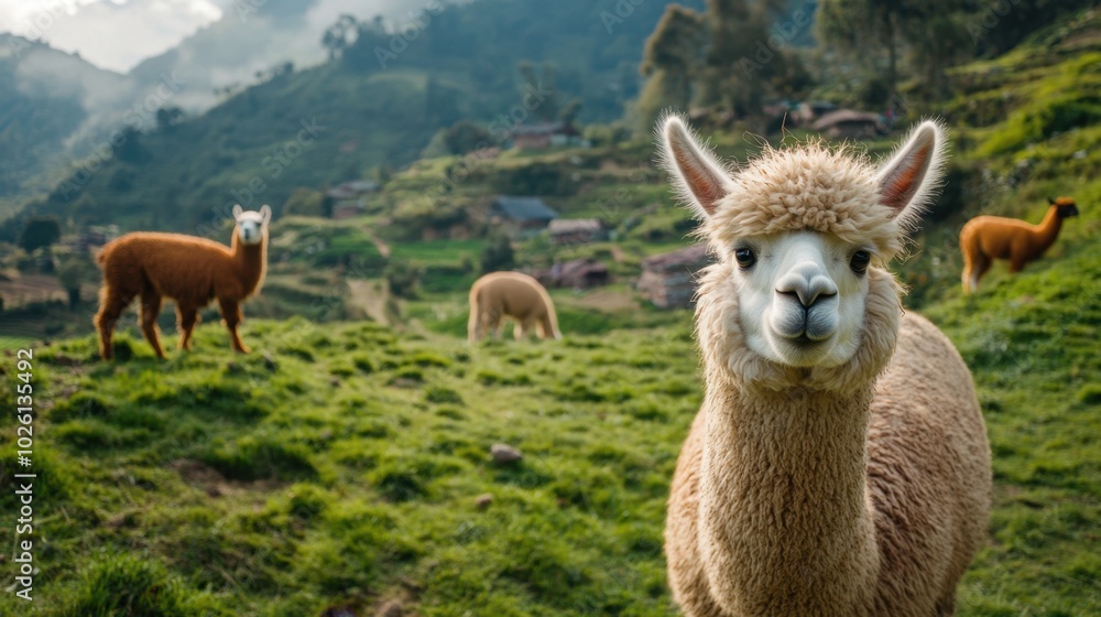 Farmers care for alpacas, shear wool, and produce alpaca-based products. Farmers care for alpacas, shear wool, and produce alpaca-based products.