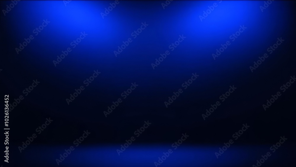 Fototapeta premium Studio lighting on a dark background is suitable for advertising.