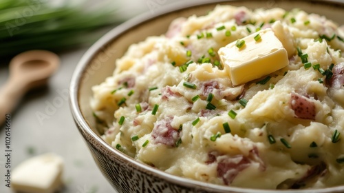 Mashed Potatoes with Butter.