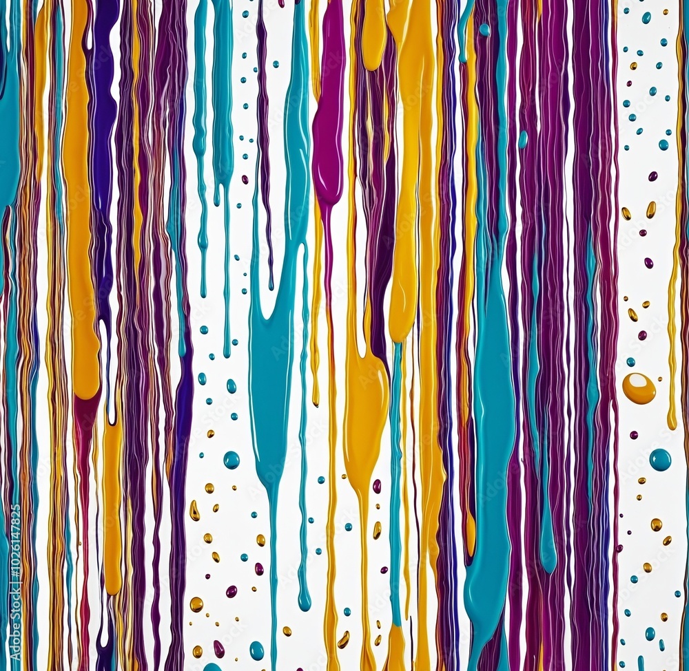 Vibrant Abstract Design with Dripping Shapes and RebeccaPurple, Cyan, Sienna, Gold, and Goldenrod Vibrant Abstract Design with Dripping Shapes and RebeccaPurple, Cyan, Sienna, Gold, and Goldenrod