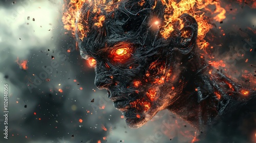 Fiery Creature