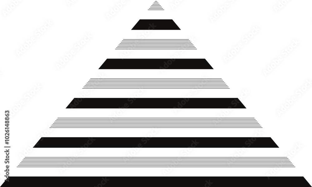 abstract simple big and thin line horizontal triangle pattern art can be used background. abstract simple big and thin line horizontal triangle pattern art can be used background.