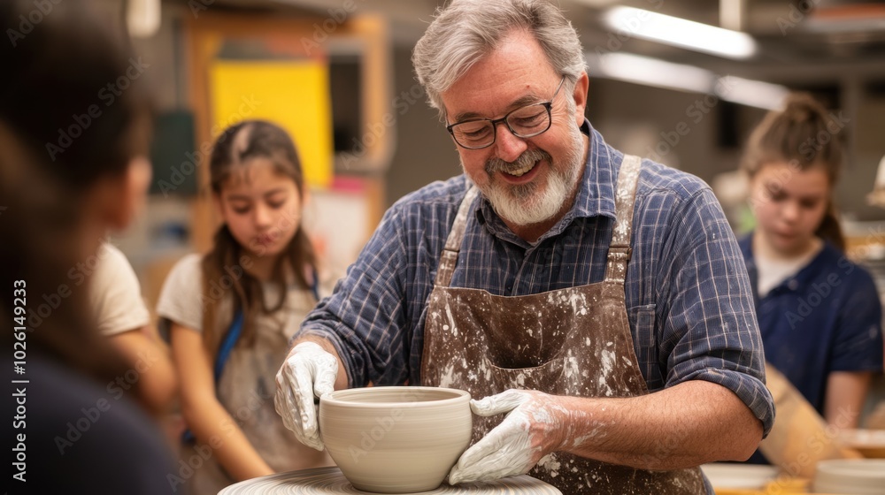 Pottery Class Fun. Pottery Class Fun.