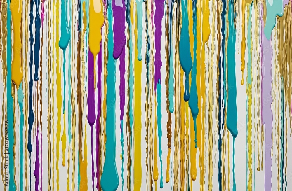 Vibrant Abstract Design with Dripping Shapes and Lavender, Cyan, MistyRose, Gold, and Goldenrod Vibrant Abstract Design with Dripping Shapes and Lavender, Cyan, MistyRose, Gold, and Goldenrod